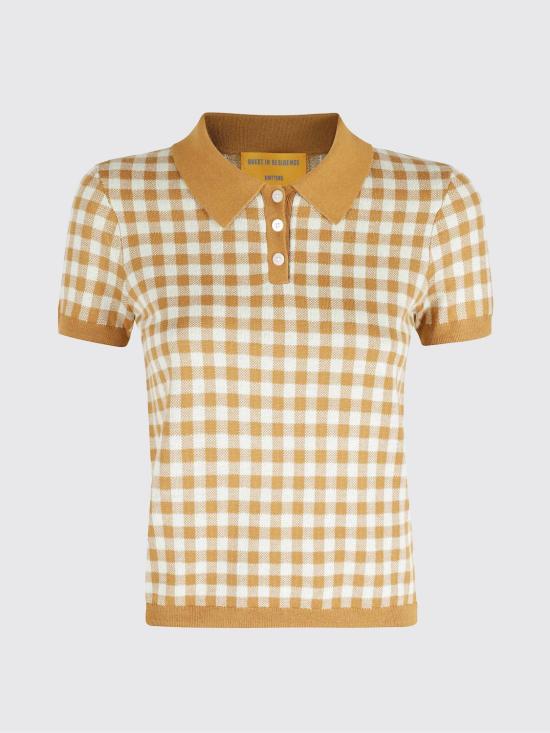 26SS 게스트 인 레지던스 폴로 티셔츠 W42422AF SUEDLM Lime - GUEST IN RESIDENCE