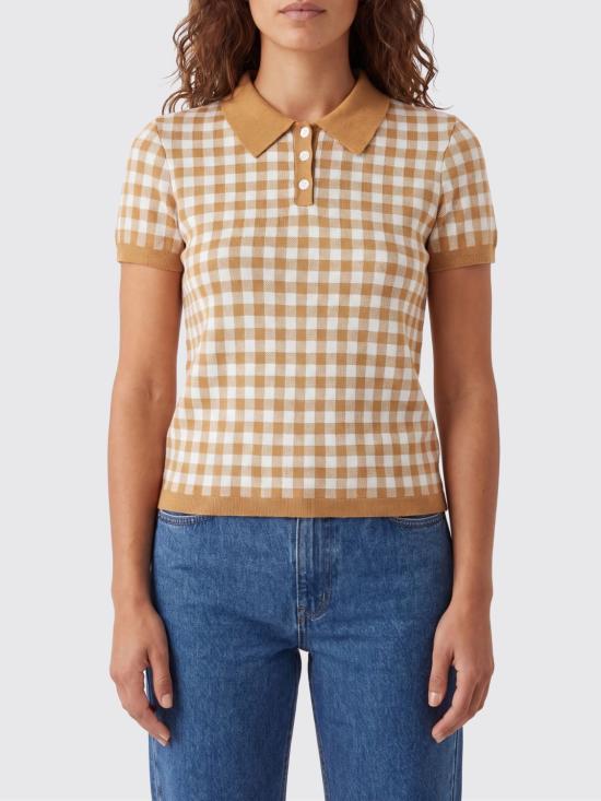 26SS 게스트 인 레지던스 폴로 티셔츠 W42422AF SUEDLM Lime