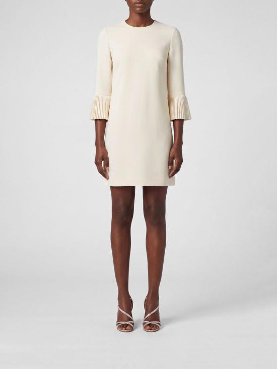 26SS 발렌티노 가라바니 미디 원피스 8B0VAKF51CF A03 Ivory