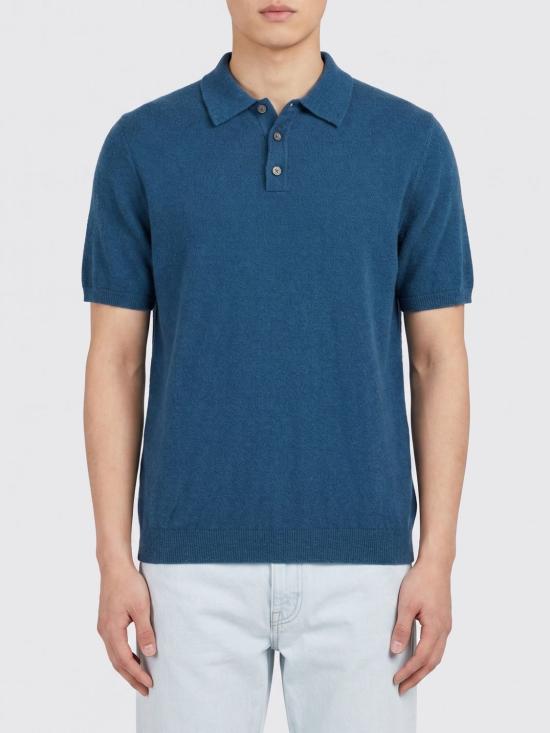 26SS 로베르토 콜리나 폴로 티셔츠 261MYA44024 77 Blue