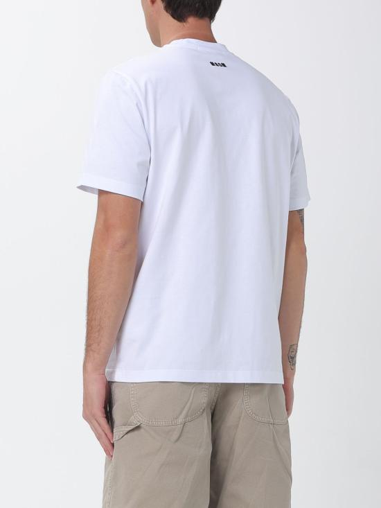 26SS 엠에스지엠 반팔 티셔츠 4040MM117D267002 01 White - MSGM