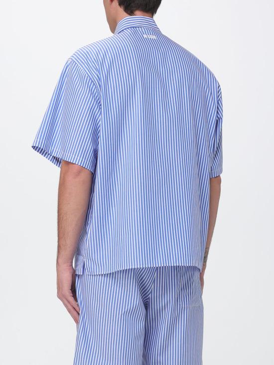 26SS 엠에스지엠 반팔 셔츠 4040ME22X267129 84 Gnawed Blue - MSGM