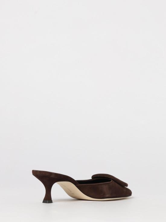 26SS 마놀로 블라닉 뮬/슬리퍼 9XX02460038 2011 Dark - MANOLO BLAHNIK