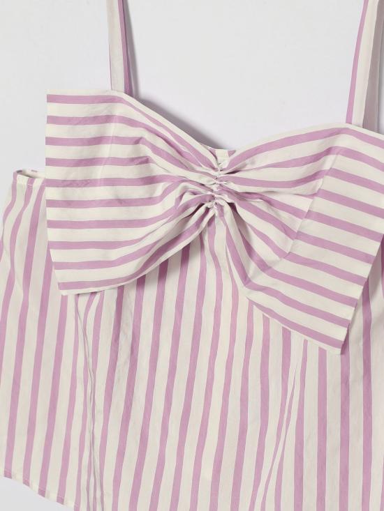 26SS [키즈] 시모네타 티셔츠 SY5B02P0608 100LI White - SIMONETTA