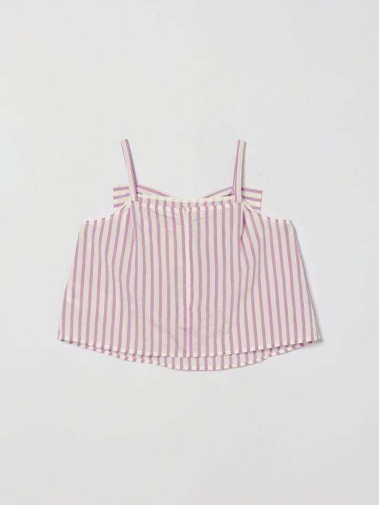 26SS [키즈] 시모네타 티셔츠 SY5B02P0608 100LI White - SIMONETTA