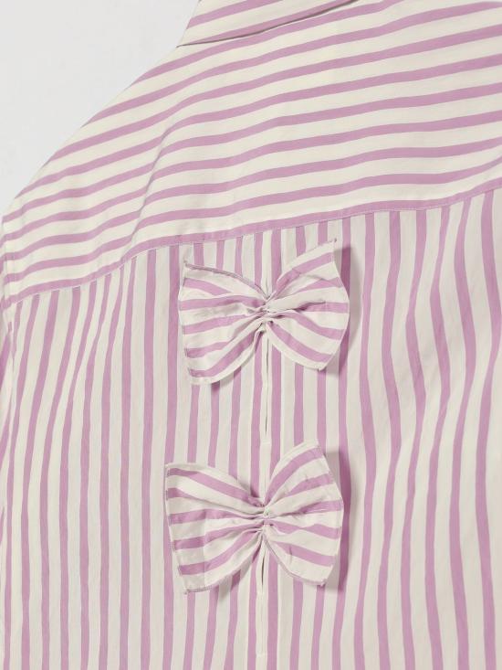 26SS [키즈] 시모네타 셔츠 SY5A40P0608 100LI White - SIMONETTA