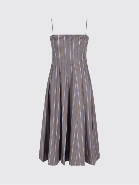 26SS 스타우드 롱 원피스 R26S2274SP HUST Brown - STAUD