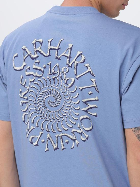 26SS 칼하트 WIP 반팔 티셔츠 I036264 3HXXX Blue - CARHARTT WIP