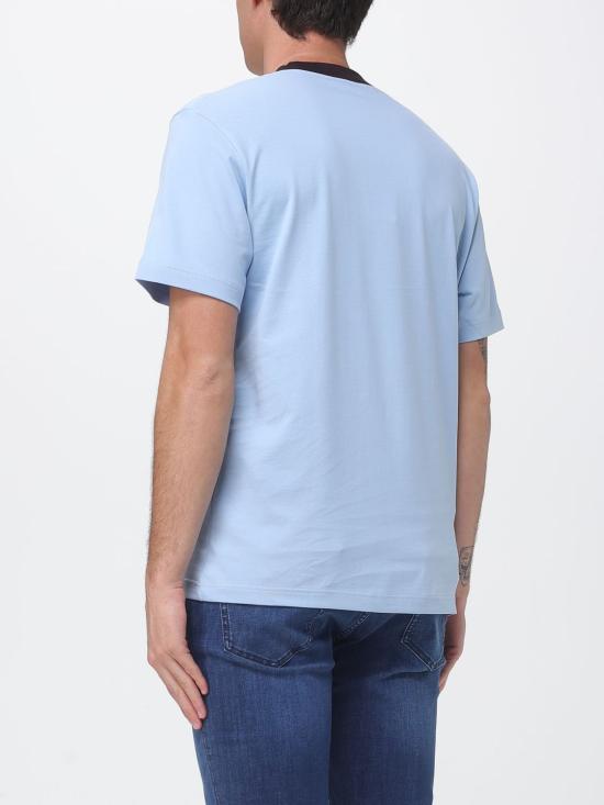 26SS 라코스테 반팔 티셔츠 TH2323 HBA Gnawed Blue - LACOSTE