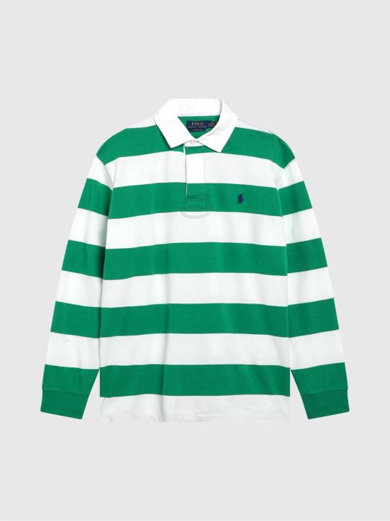 26SS 폴로 랄프로렌 아이코닉 럭비 셔츠 710717116 502 White 1 - POLO RALPH LAUREN