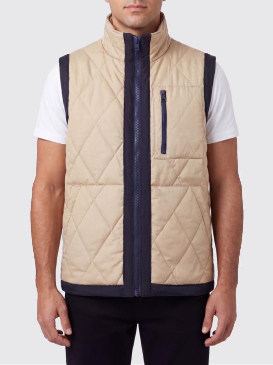 26SS 발렌타인 패딩 조끼 BMS000UCETF 74015 Beige