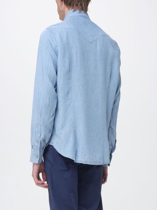 26SS 일레븐티 데님 셔츠 M75CAMK02USATES0M146 08 White - ELEVENTY