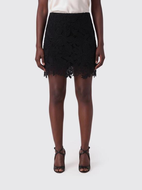 26SS 스포트막스 미디 스커트 2612771022600 002 Black