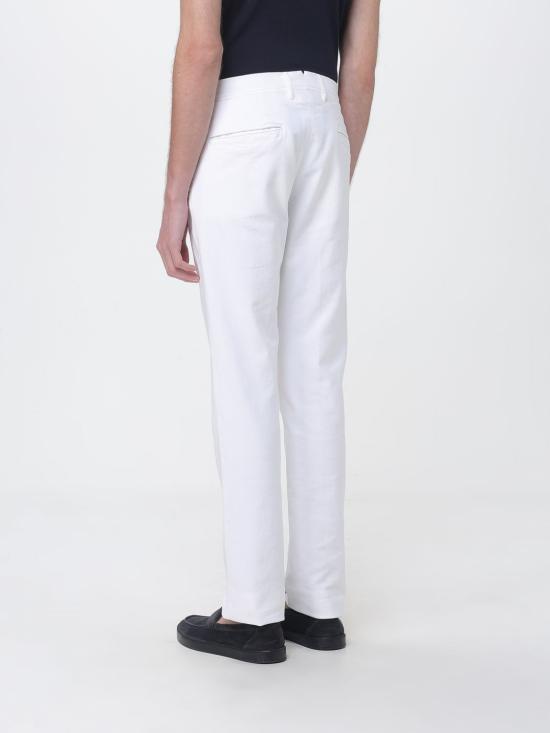 26SS 인코텍스 스트레이트 팬츠 18S1009822B 001 White - INCOTEX