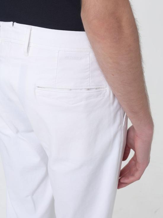 26SS 인코텍스 스트레이트 팬츠 18S1009822B 001 White - INCOTEX