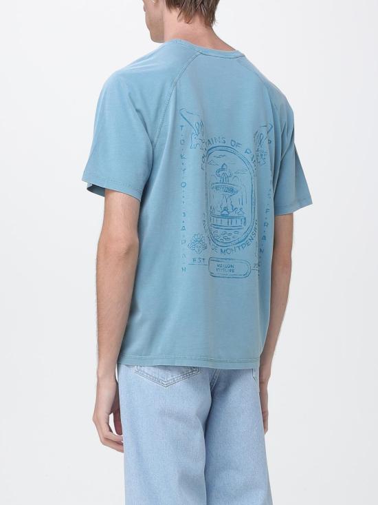 26SS 메종키츠네 반팔 티셔츠 QM00103KJ7036 0505 Grey - MAISON KITSUNE