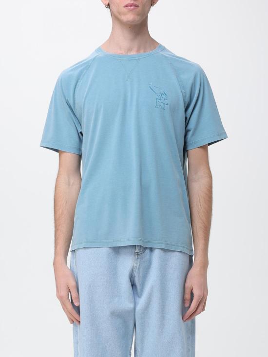 26SS 메종키츠네 반팔 티셔츠 QM00103KJ7036 0505 Grey