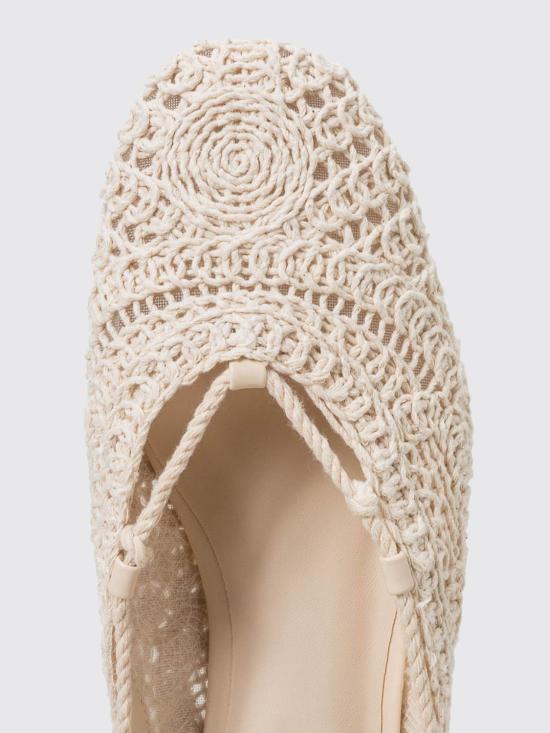 26SS 트윈셋 플랫 슈즈 261LMT014 00145 Cream - TWINSET