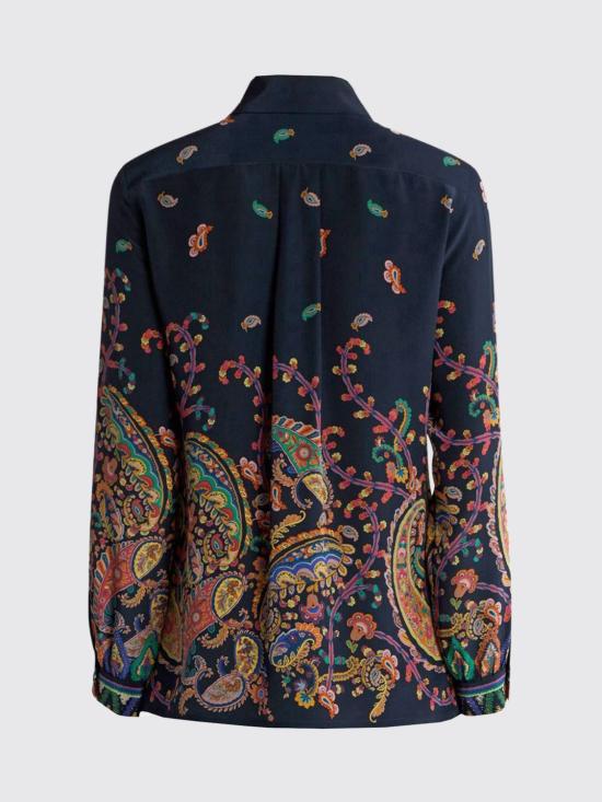 26SS 에트로 블라우스 WRIA0019AKG19 X0883 Blue - ETRO