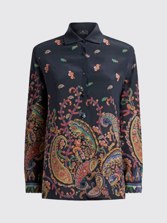 26SS 에트로 블라우스 WRIA0019AKG19 X0883 Blue - ETRO