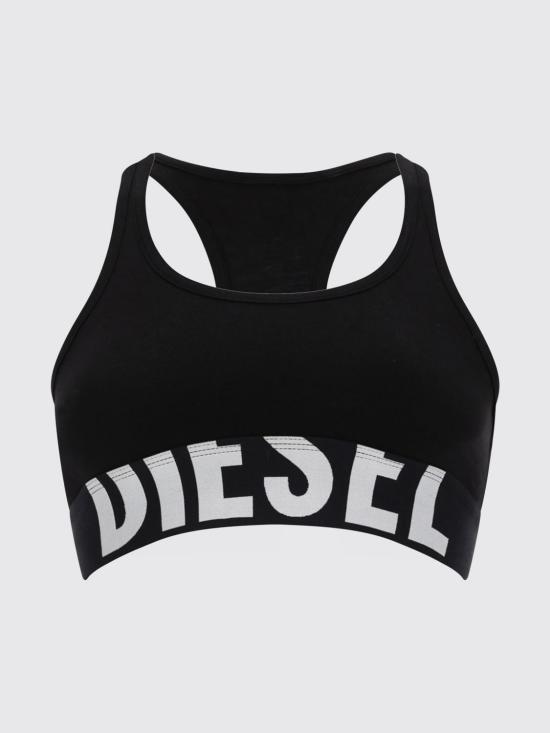 26SS 디젤 UFSB 코튼 레이스 브라렛 A145910HMAU 9XX Black - DIESEL