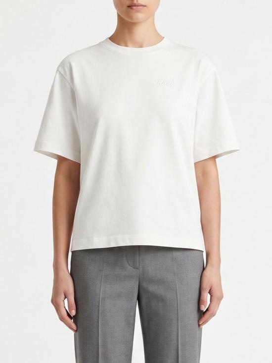 26SS 블레이즈 반팔 티셔츠 TSATS02ETAA W005 White