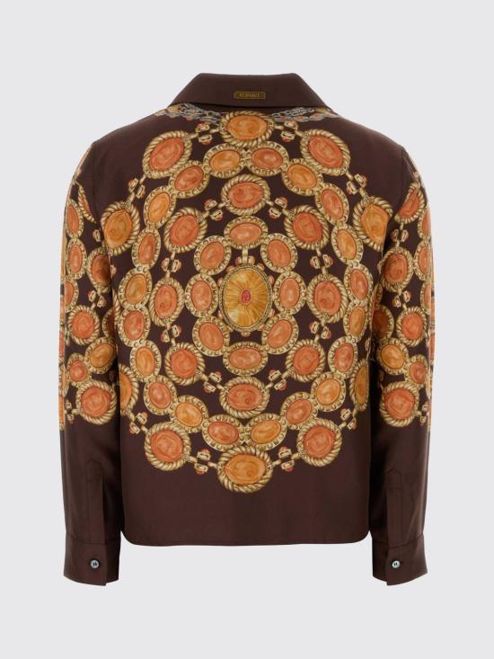 26SS 베르사체 블라우스 10242311A17952 5N940 Brown - VERSACE