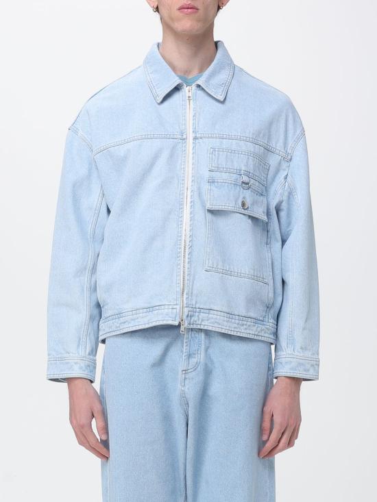 26SS 메종키츠네 자켓 QM02106WD4022 0489 Indigo