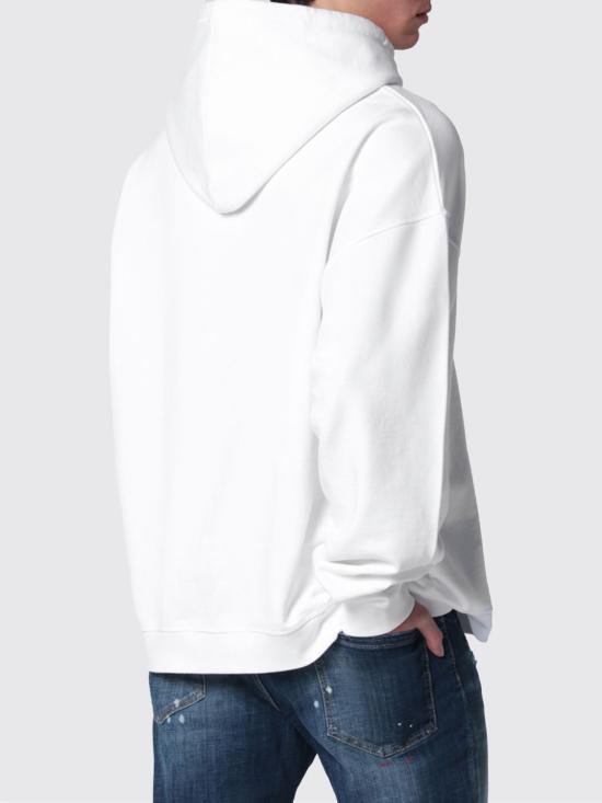 26SS 디스퀘어드2 후드 티셔츠 S74GU0951D25028 100 White - DSQUARED2