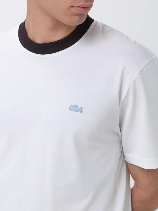 26SS 라코스테 반팔 티셔츠 TH2323 70V White - LACOSTE