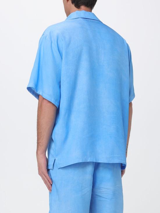 26SS 엠에스지엠 반팔 셔츠 4040ME08X267009 84 Blue - MSGM