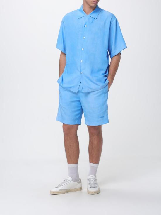 26SS 엠에스지엠 반팔 셔츠 4040ME08X267009 84 Blue - MSGM