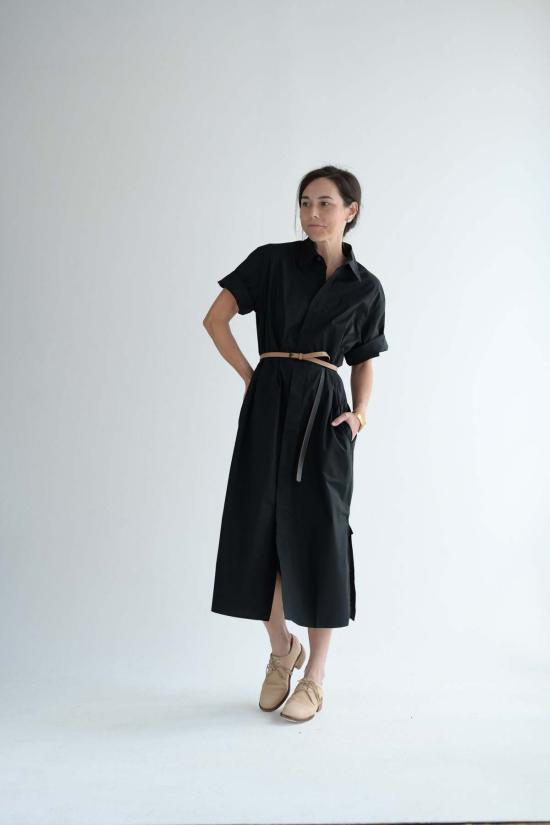  소피 드후레 롱 원피스 소피 드후어 도즈 셔츠 드레스 - SOFIE D'HOORE