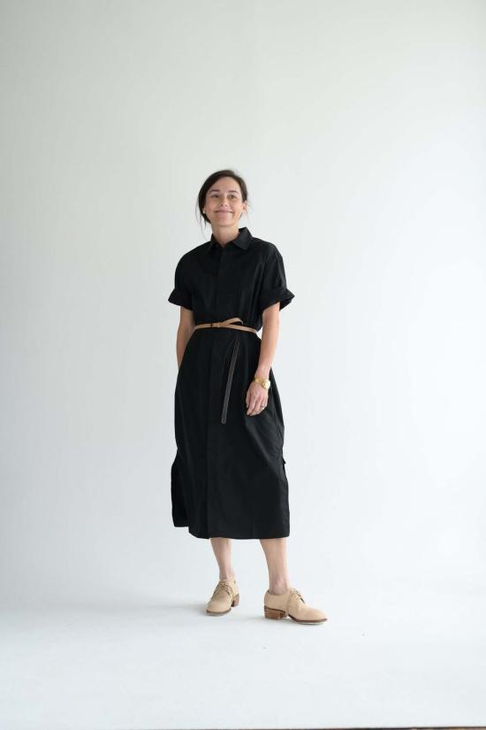  소피 드후레 롱 원피스 소피 드후어 도즈 셔츠 드레스