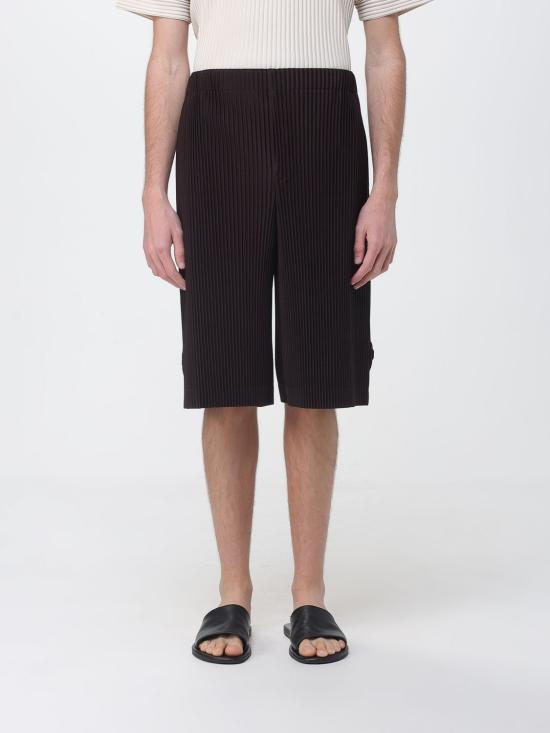 26SS 옴므 플리세 이세이 미야케 웨어 오어 랩 쇼츠 HP66JF212 18 Black