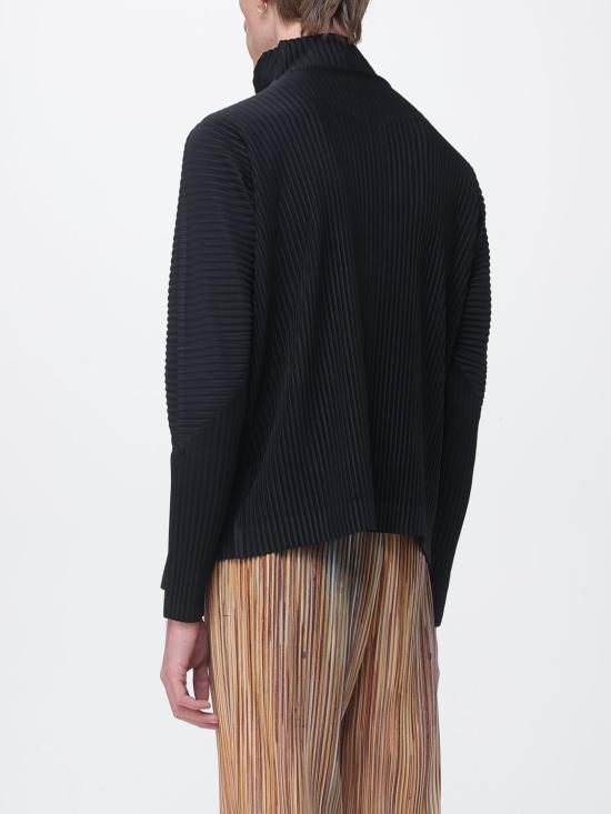 26SS 옴므 플리세 이세이 미야케 긴팔 티셔츠 HP66JK032 15 Black - HOMME PLISSE' ISSEY MIYAKE