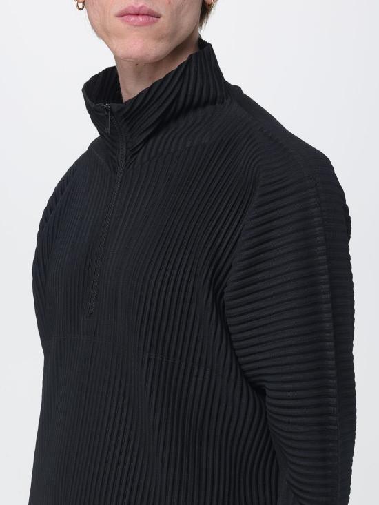26SS 옴므 플리세 이세이 미야케 긴팔 티셔츠 HP66JK032 15 Black - HOMME PLISSE' ISSEY MIYAKE