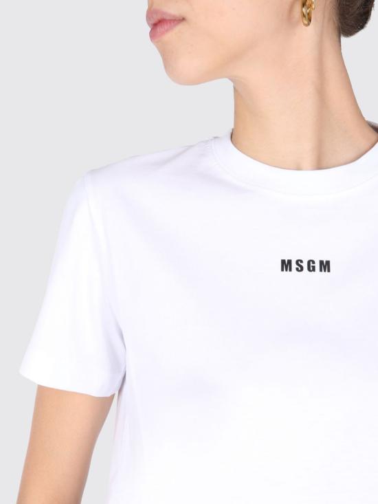 26SS 엠에스지엠 반팔 티셔츠 2000MDM500200002 01 White - MSGM