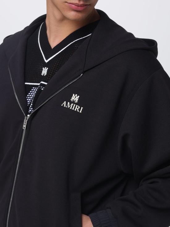 26SS 아미리 후드 티셔츠 AMOUJA1008 001 Black - AMIRI