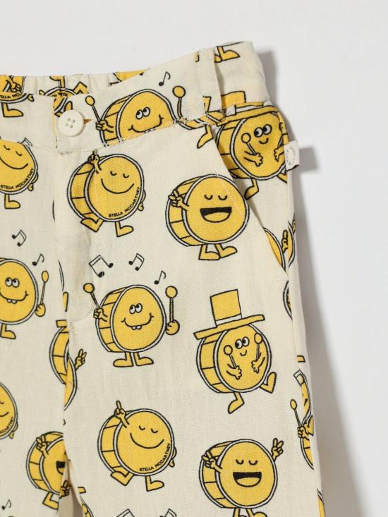 26SS [키즈] 스텔라 맥카트니 쇼츠/버뮤다 TY6519Z3606 101MC White - STELLA MCCARTNEY