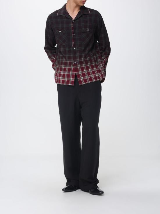 26SS 마르지엘라 긴팔 셔츠 S50DT0069M35692 001F Red - MAISON MARGIELA