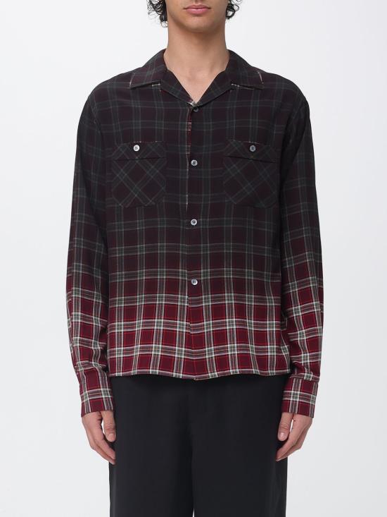 26SS 마르지엘라 긴팔 셔츠 S50DT0069M35692 001F Red