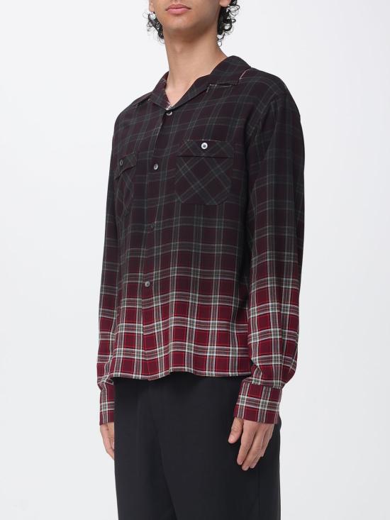 26SS 마르지엘라 긴팔 셔츠 S50DT0069M35692 001F Red - MAISON MARGIELA