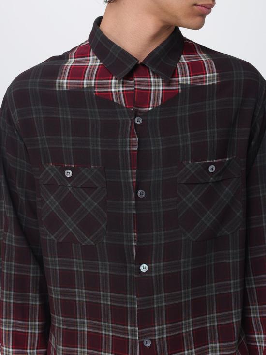 26SS 마르지엘라 긴팔 셔츠 S50DT0069M35692 001F Red - MAISON MARGIELA