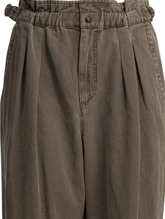 26SS 이자벨마랑에뚜왈 스트레이트 팬츠 네리아 브라운 바지 - ISABEL MARANT ETOILE