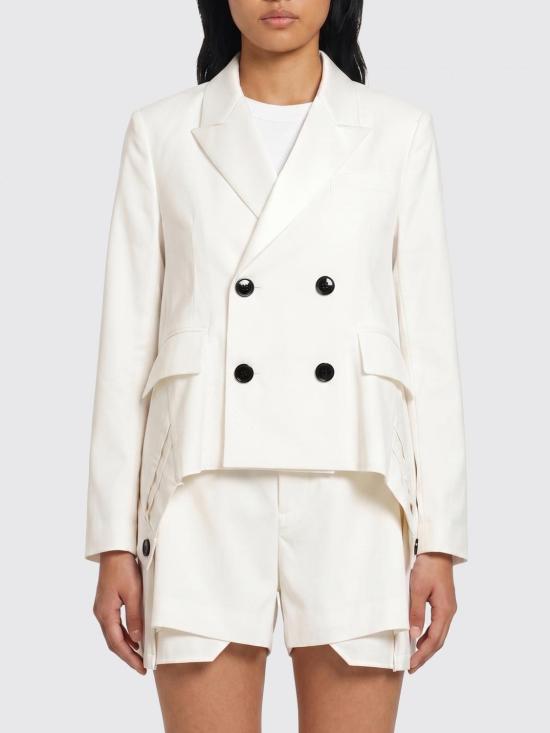 26SS 사카이 자켓 2608434 151 White