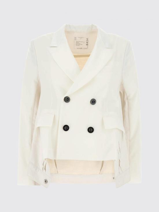 26SS 사카이 자켓 2608434 151 White - SACAI