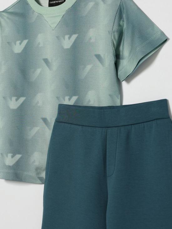 26SS [키즈] 엠포리오 아르마니 캐주얼 세트 EB000959AF24286 F7156 Navy - EMPORIO ARMANI