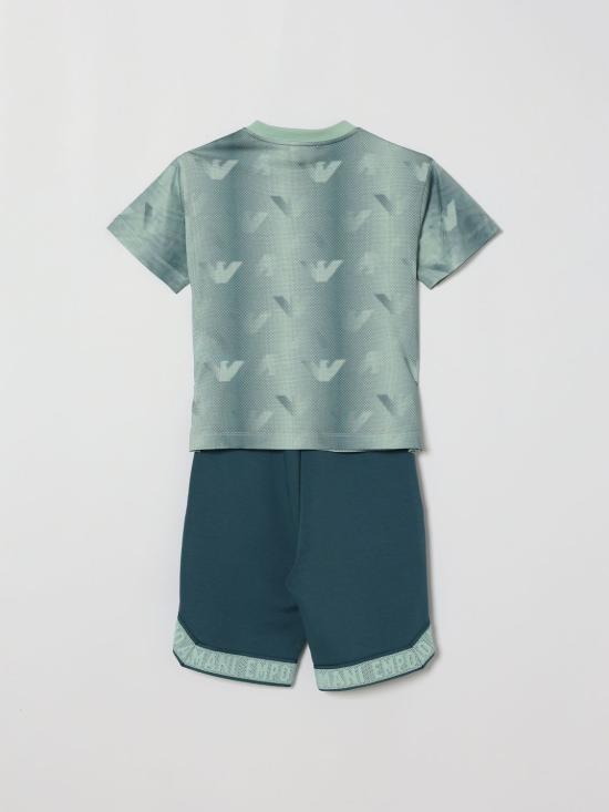 26SS [키즈] 엠포리오 아르마니 캐주얼 세트 EB000959AF24286 F7156 Navy - EMPORIO ARMANI