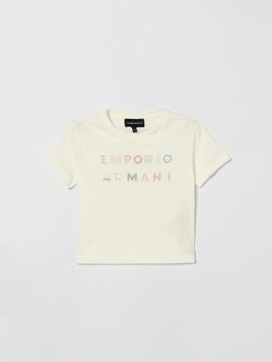 26SS [키즈] 엠포리오 아르마니 티셔츠 EG000604AF21820 U0003 White